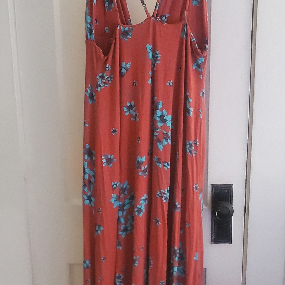 Free People maxi cotton dress